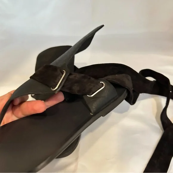 Rag & Bone Suede Slingback Sandals - Picture 3 of 8